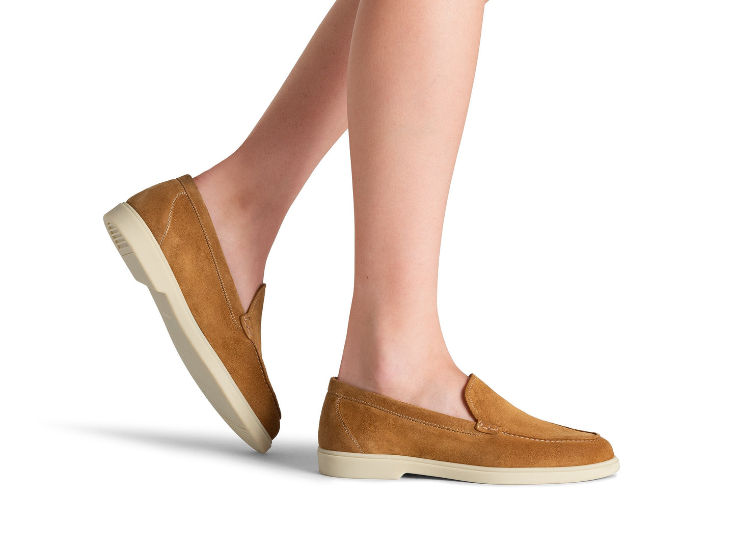 Casual Suede Loafers Pemium