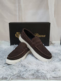 BOLD SUEDE LOAFERS