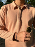 NECK ZIPPER SWEATSHIRT