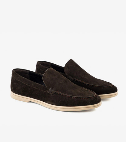 Casual Suede Loafers Pemium